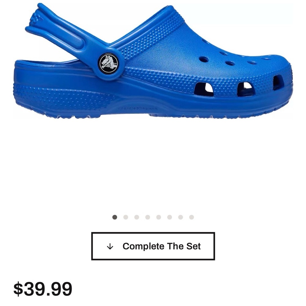 Crocs Kids Blue Clogs